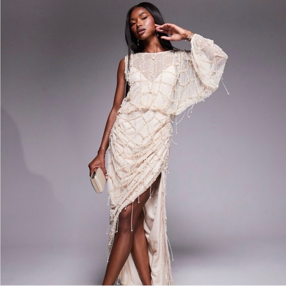 💥FLASH SALE NWT ASOS Beaded Gown